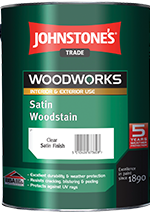 Johnstone's Trade Satin Woodstain Assorted Colours