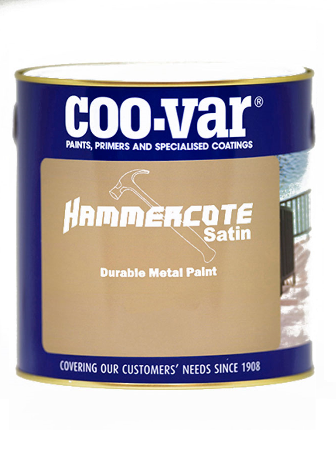 Coo-Var Hammercoat Smooth Satin Finish Black