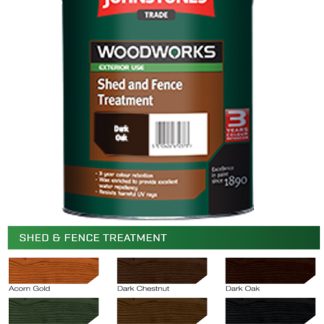 Johnstone's Trade Shed & Fence Treatment Ass Cols