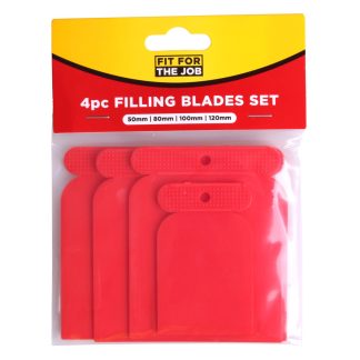 Fit For The Job 4 Pack Plastic Filling Blades