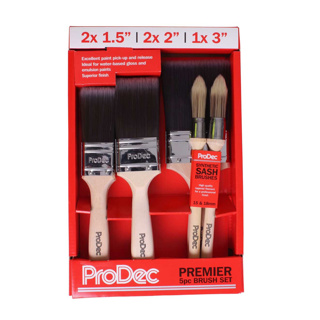 ProDec 7pc Premier Paint Brush Set
