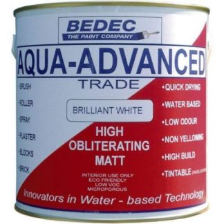 Bedec Aqua Advanced High Obliterating Matt – Brilliant White