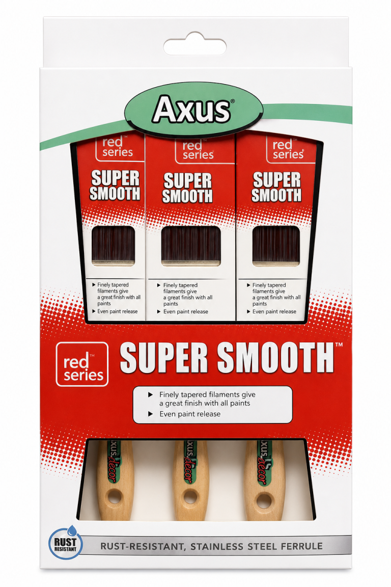 Axus Super Smooth Brush Set of 3
