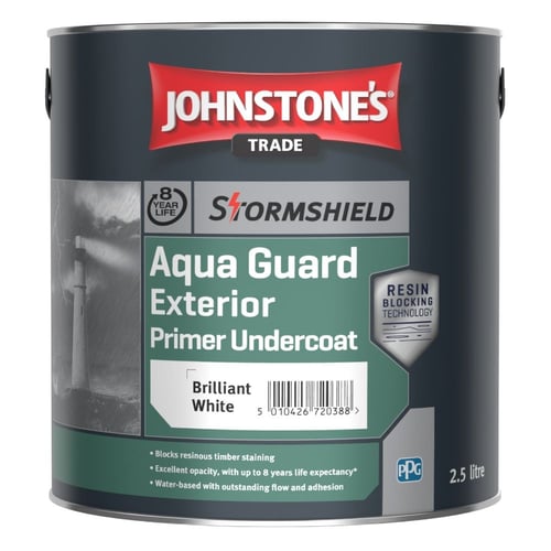 Johnstone's Trade Stormshield Aqua Guard Exterior Undercoat Brilliant White