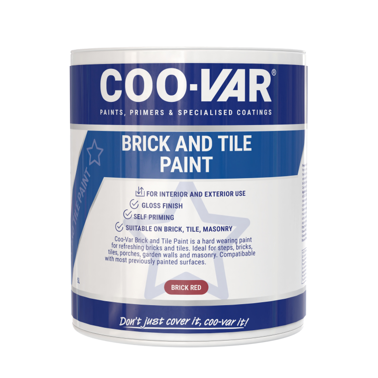 Coo-Var Brick and Tile Paint Gloss Red