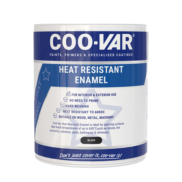 Coo-Var Heat Resistant Black Enamel