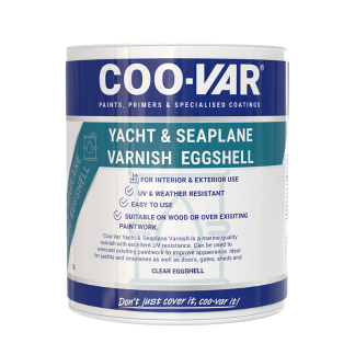 Coo-Var Yacht and Seaplane Varnish Eggshell