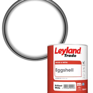 Leyland Trade Eggshell Brilliant White 750ml