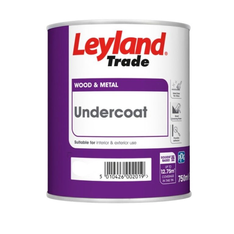 Leyland Trade Undercoat Brilliant White 750ml