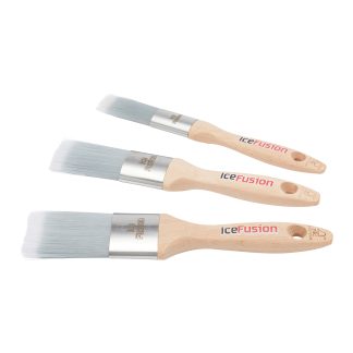ProDec Advance 3 pc Ice Fusion Oval Paint Brush Set