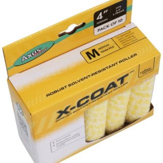 Axus Decor X-Coat Mini Roller Sleeves 4″ – 10 Pack
